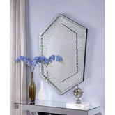 Nysa Mirrored & Faux Crystals Wall Decor Model 97570 By ACME Furniture